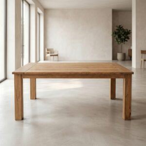 Garden Table Dining Table Solid Wood 2,00 m x 1,01 m
