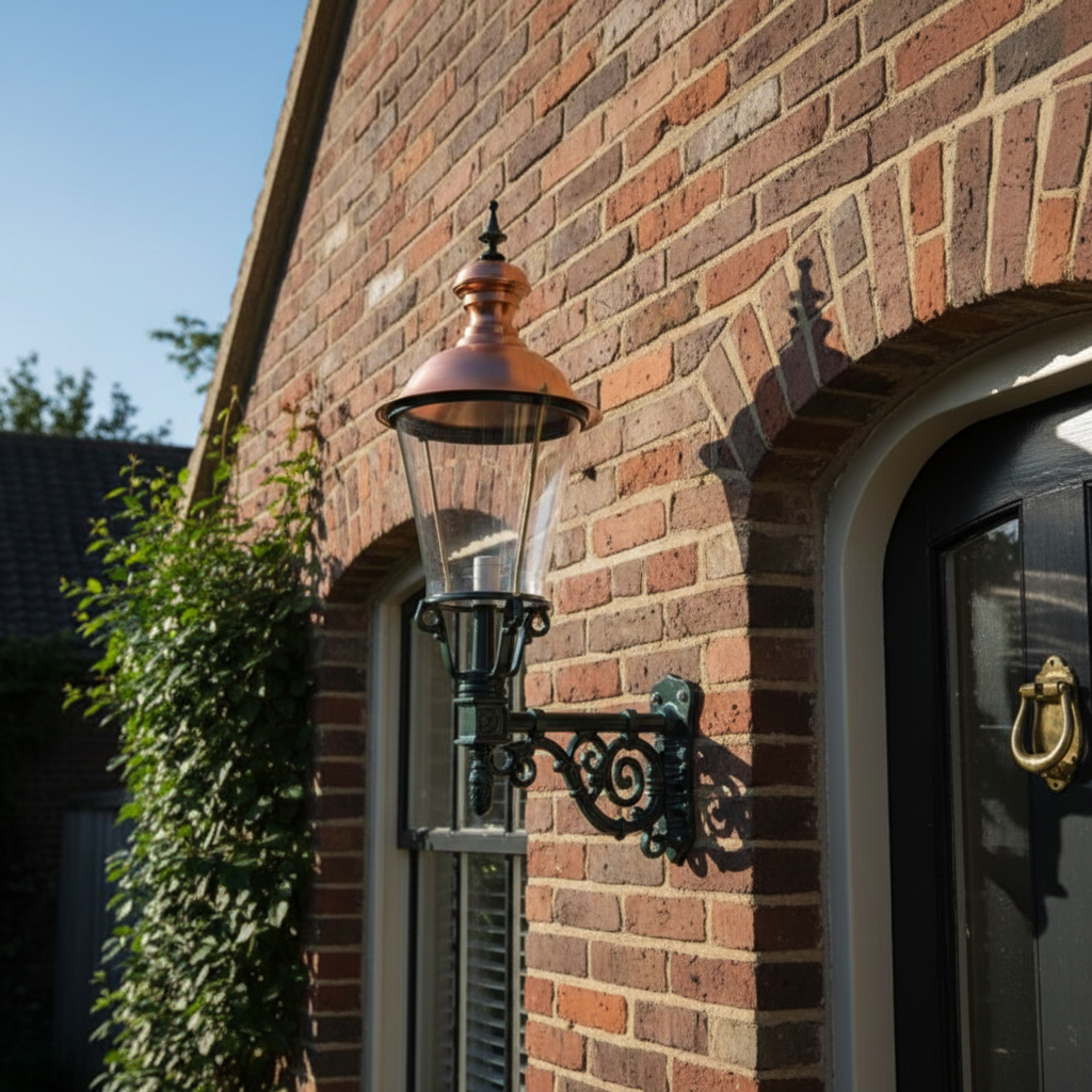 Wall lamp Lantern Outdoor lamp Green Ø 0.34 m - Image 2