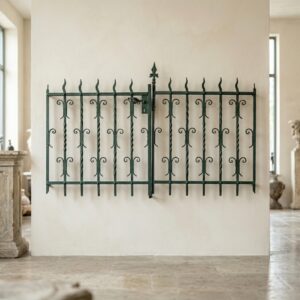 Garden Gate Gründerzeit 1880 Wrought Iron 2.00 m