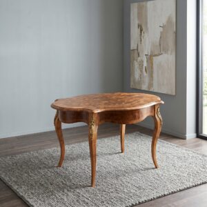 Table Dresden Baroque / Gründerzeit 1880 Walnut