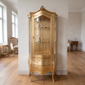 Display Cabinet Baroque Style Gold 0,84 m