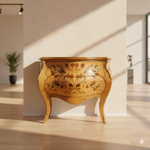 Chest of Drawers Baroque Style Birch 1,46 m