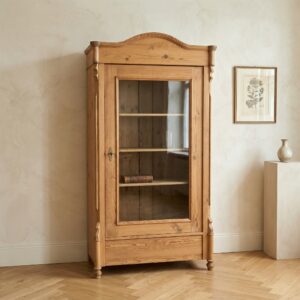 Tableware Cabinet Louis Philippe 1870 Pine