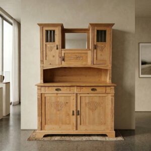 Kitchen Cabinet Jugendstil 1900 Pine
