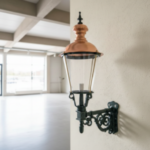 Wall lamp Lantern Outdoor lamp Green Ø 0.34 m