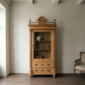 Display Case Jugendstil 1900 Pine