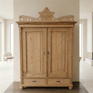 Wardrobe Jugendstil 1900 Pine