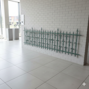 Garden Fence Gründerzeit 1880 Wrought Iron 3.00 m