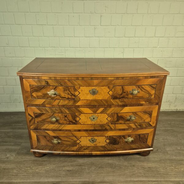 Chest of Drawers Baroque 1770 Walnut - Image 2