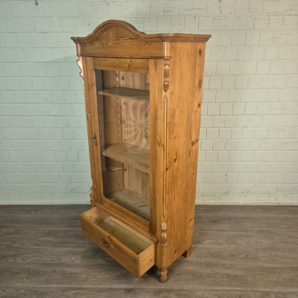 Display Case Louis Philippe 1860 Pine - Image 10