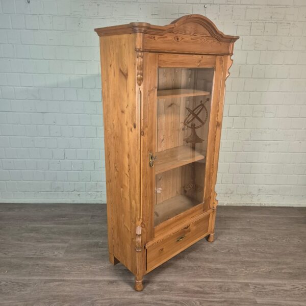Display Case Louis Philippe 1860 Pine
