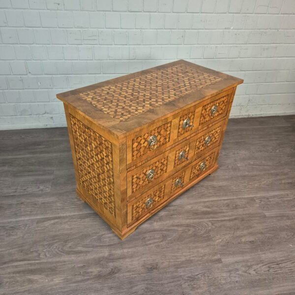 Chest of Drawers Biedermeier 1820 Walnut - Image 3