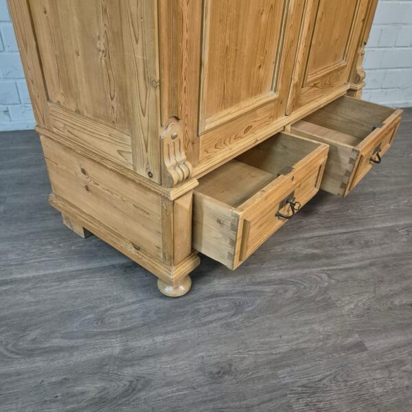 Wardrobe Gründerzeit 1880 Pine - Image 10