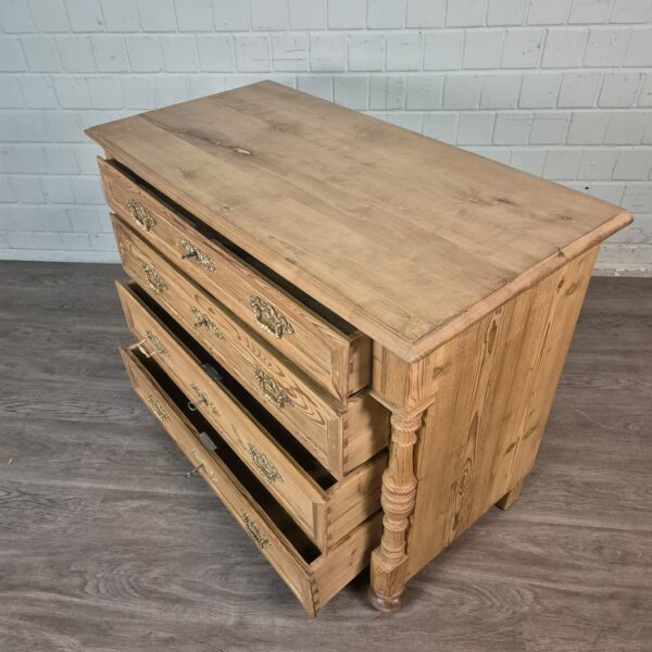 Chest of Drawers Gründerzeit 1880 Pine - Image 8