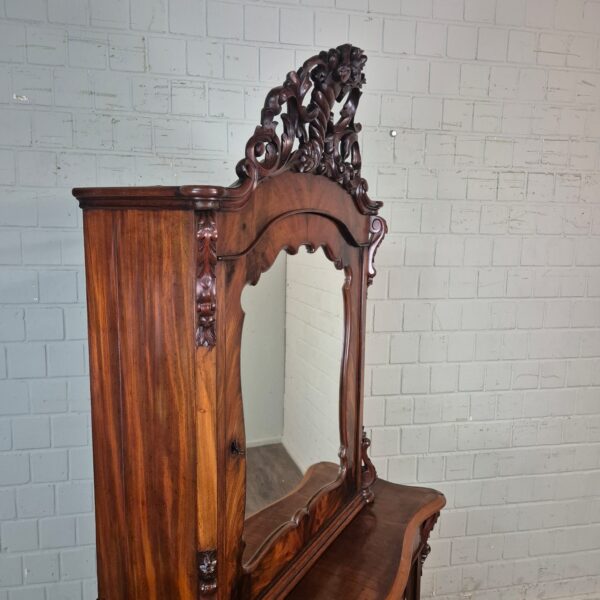 Bonheur Biedermeier 1850 Mahogany - Image 4