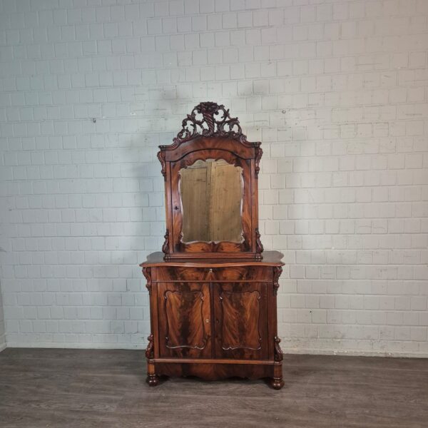 Bonheur Biedermeier 1850 Mahogany - Image 2