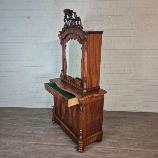Bonheur Biedermeier 1850 Mahogany - Image 12