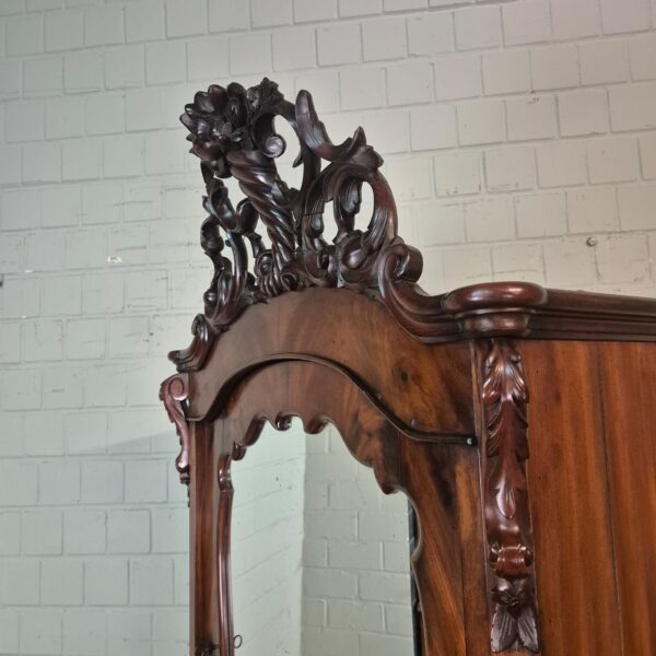 Bonheur Biedermeier 1850 Mahogany - Image 8