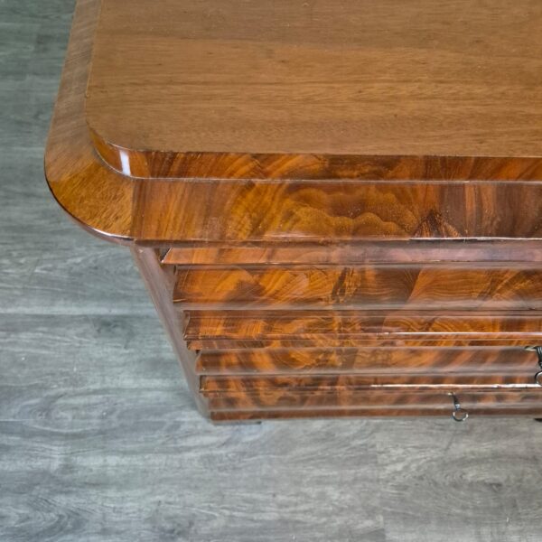 Chest of Drawers Biedermeier 1840 Mahogany - Image 4