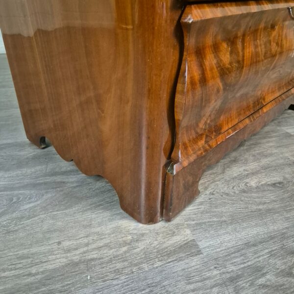 Chest of Drawers Biedermeier 1840 Mahogany - Image 6