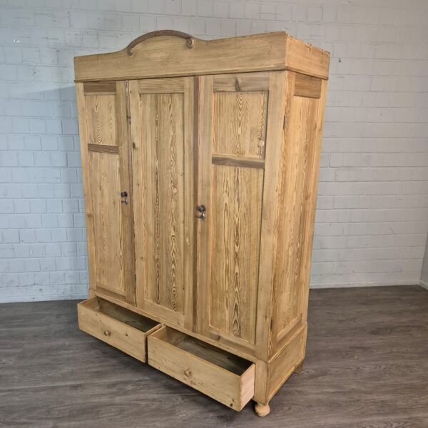 Wardrobe Jugendstil 1900 Pine - Image 7