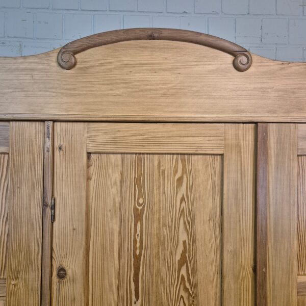 Wardrobe Jugendstil 1900 Pine - Image 4