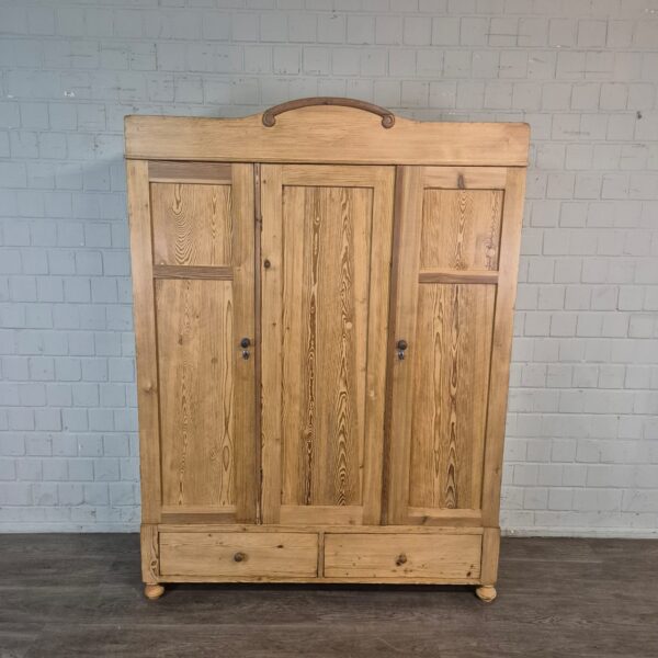 Wardrobe Jugendstil 1900 Pine - Image 2