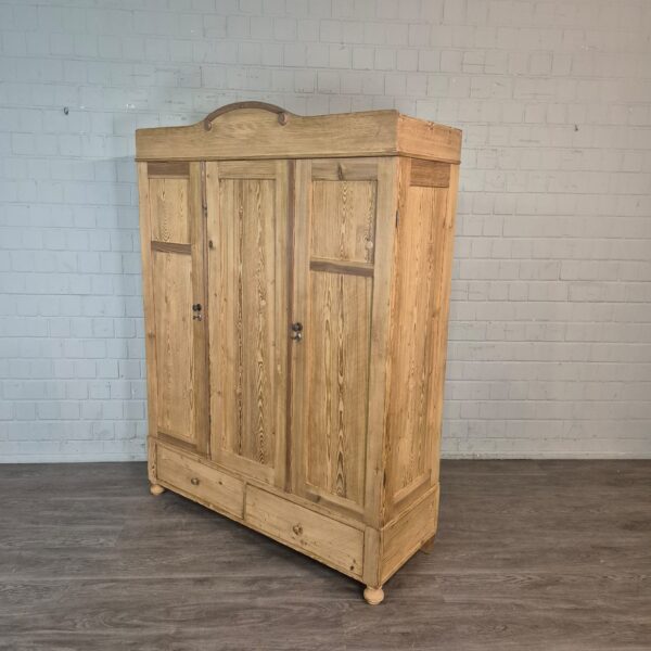 Wardrobe Jugendstil 1900 Pine - Image 3