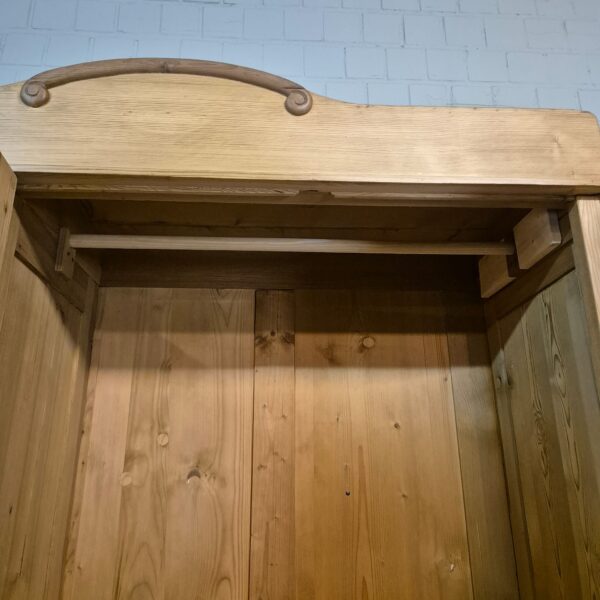 Wardrobe Jugendstil 1900 Pine - Image 11