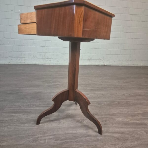 Sewing Table Biedermeier 1830 Mahogany - Image 13