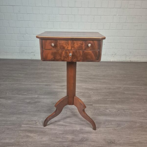 Sewing Table Biedermeier 1830 Mahogany
