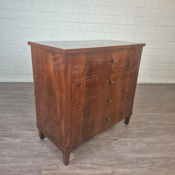 Chest of Drawers Biedermeier 1850 Mahogany