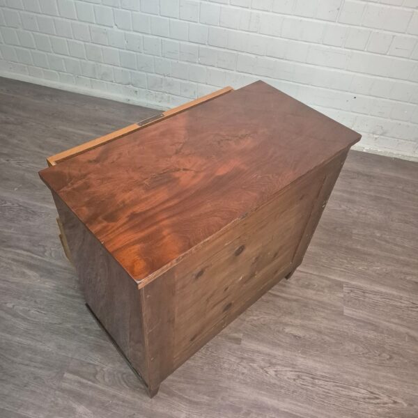 Chest of Drawers Biedermeier 1850 Mahogany - Image 12