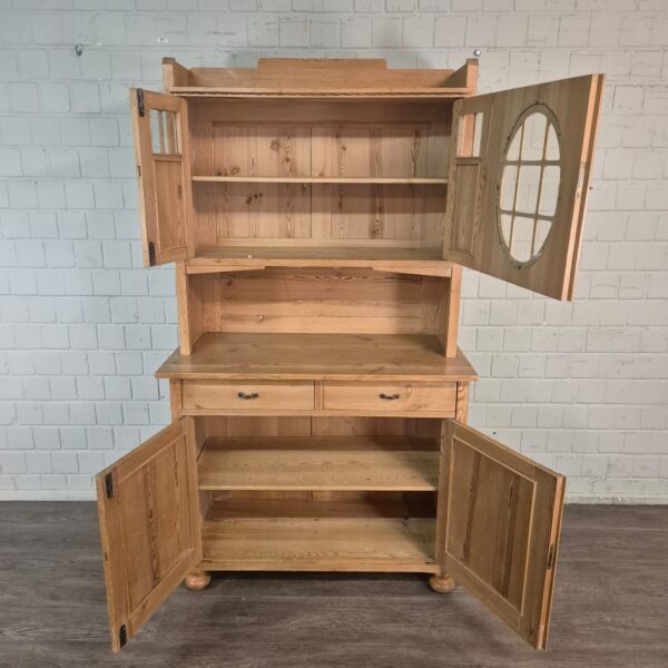 Kitchen Cabinet Jugendstil 1900 Pine - Image 11