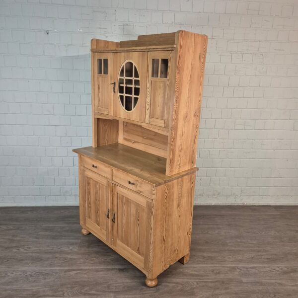 Kitchen Cabinet Jugendstil 1900 Pine - Image 3