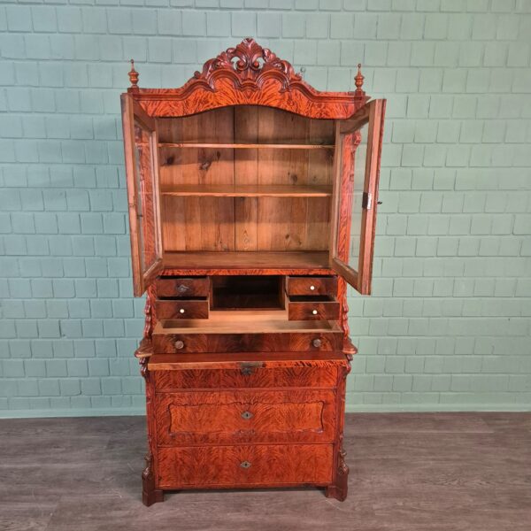 Secretary Louis Philippe 1860 Birch Wood - Image 13