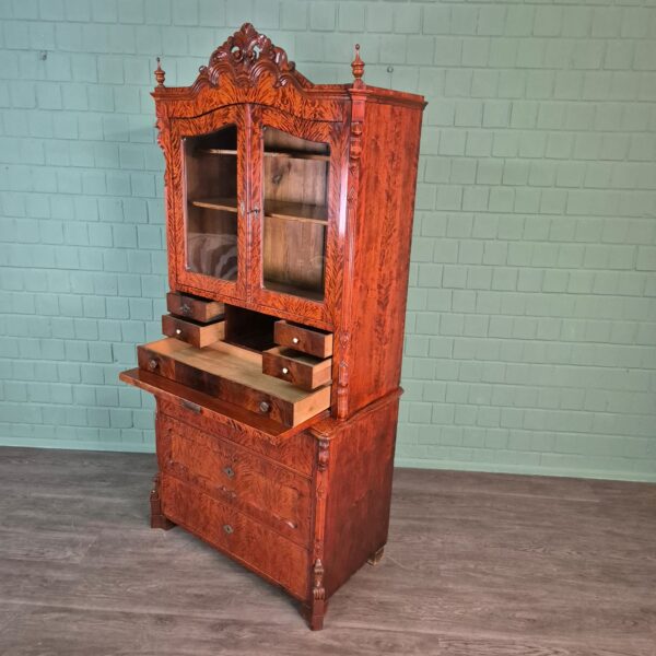 Secretary Louis Philippe 1860 Birch Wood - Image 19