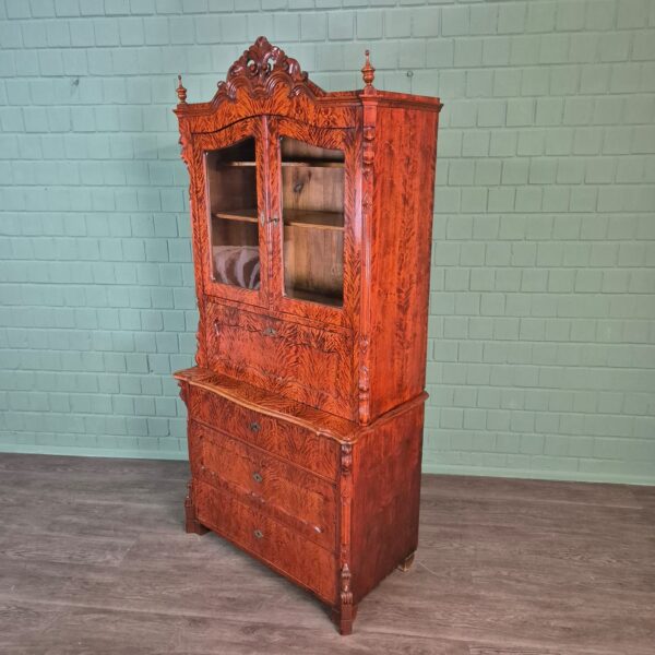 Secretary Louis Philippe 1860 Birch Wood - Image 3