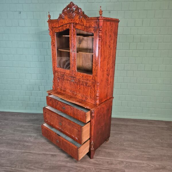 Secretary Louis Philippe 1860 Birch Wood - Image 20