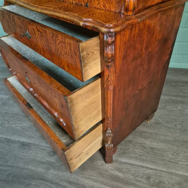 Secretary Louis Philippe 1860 Birch Wood - Image 22