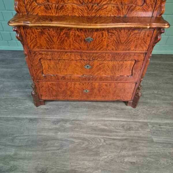 Secretary Louis Philippe 1860 Birch Wood - Image 8