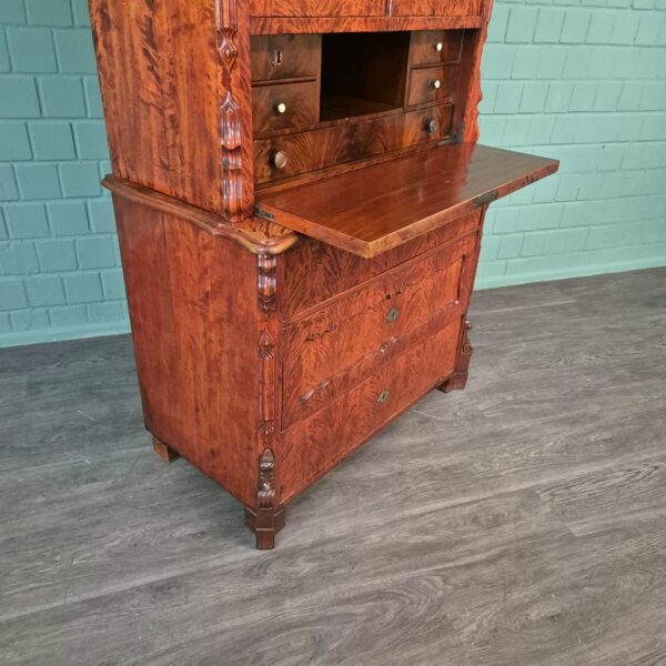 Secretary Louis Philippe 1860 Birch Wood - Image 6