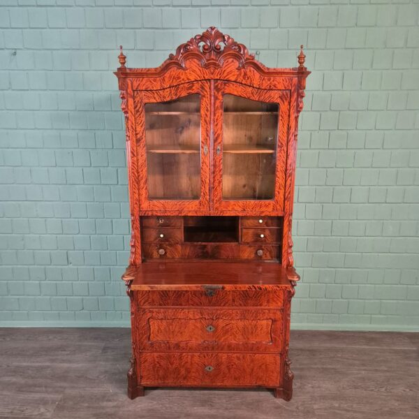 Secretary Louis Philippe 1860 Birch Wood - Image 2