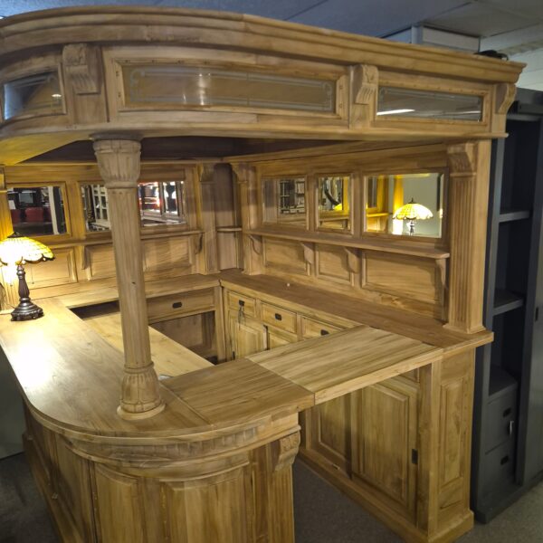 Corner Bar Teak 2,60 m - Image 5