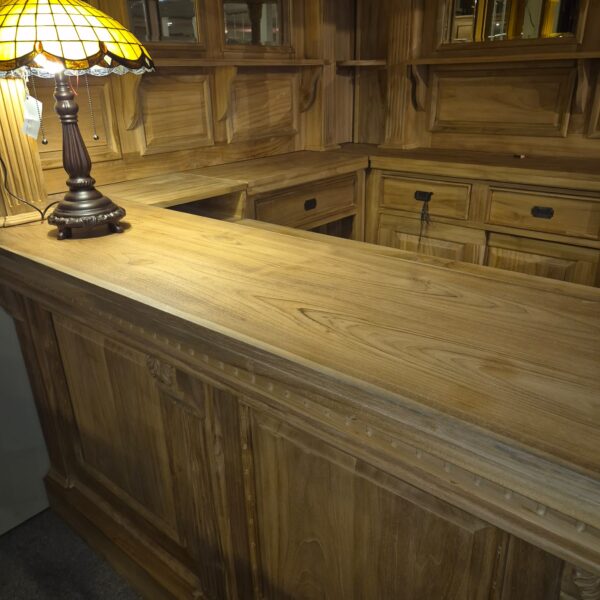 Corner Bar Teak 2,60 m - Image 7