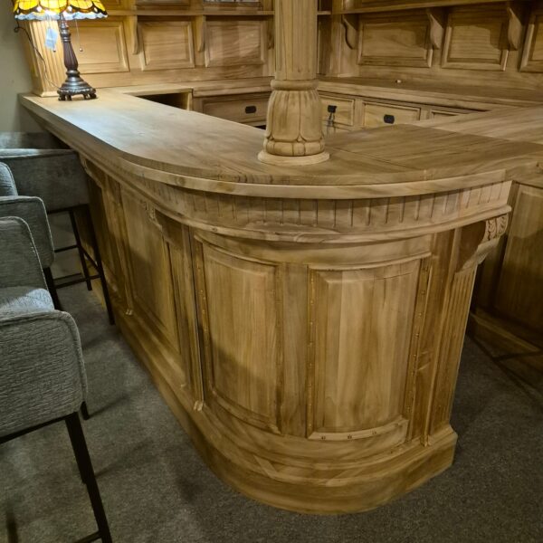 Corner Bar Teak 2,60 m - Image 11