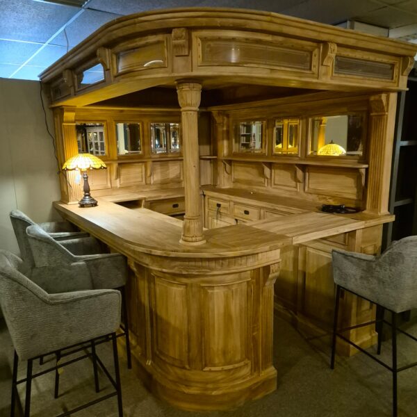 Corner Bar Teak 2,60 m - Image 2