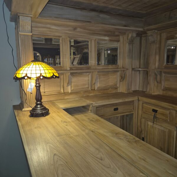 Corner Bar Teak 2,60 m - Image 6