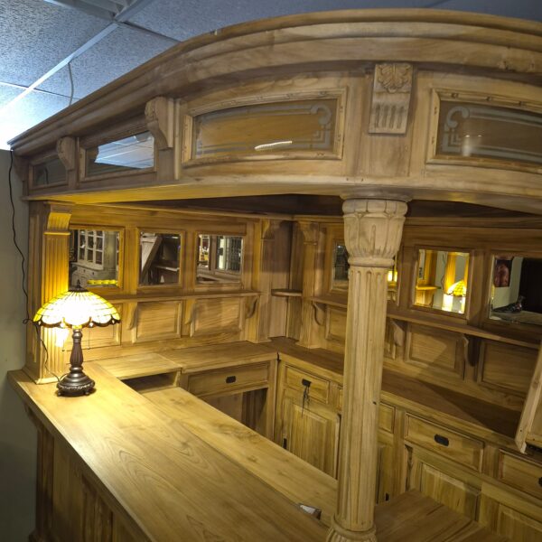 Corner Bar Teak 2,60 m - Image 8