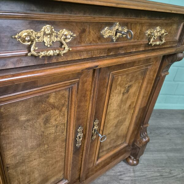 Sideboard Gründerzeit 1880 Walnut - Image 5